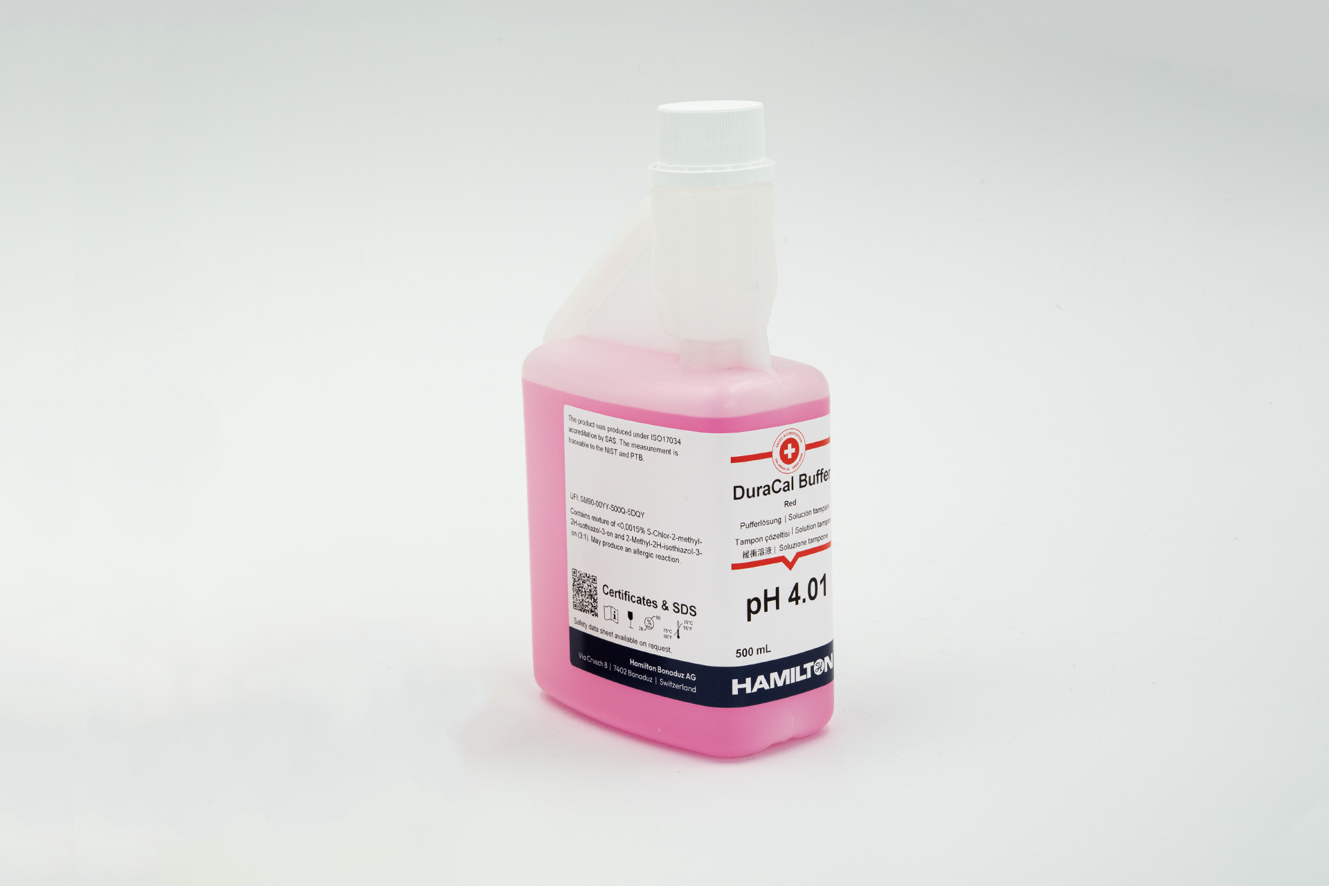 Liquid pH Buffer 9.21 Blue, 250 mL Ducaral Calibration Solution